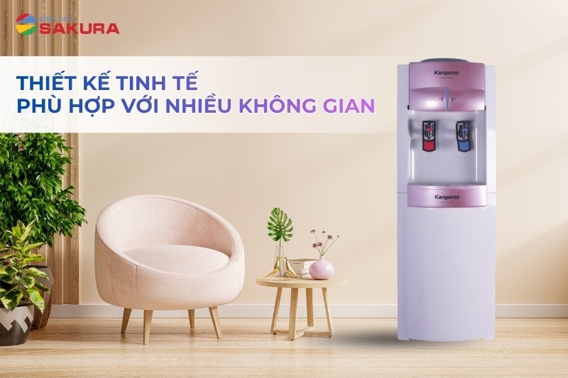 Kangaroo KG44 có thiết kế đơn giản, tinh tế