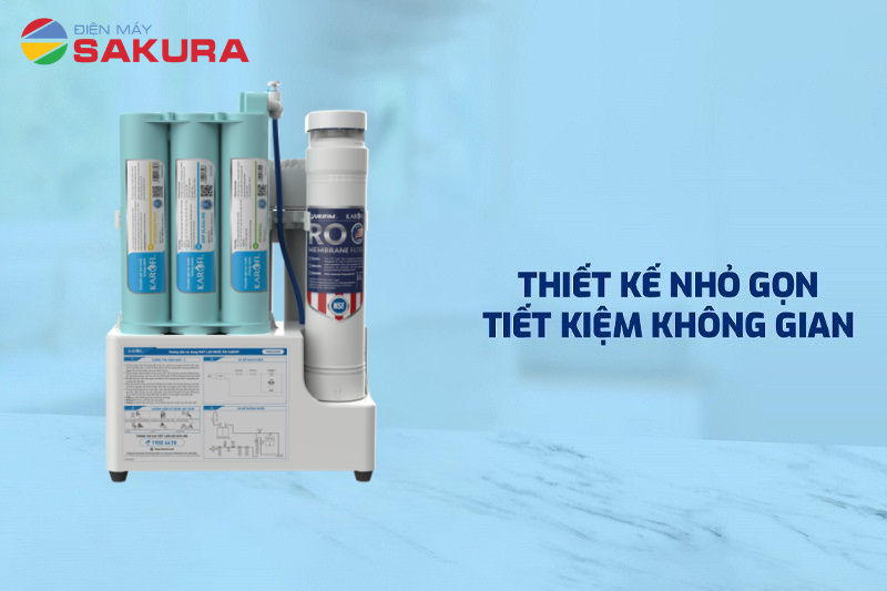 Thiết kế nhỏ gọn - tiết kiệm kh&ocirc;ng gian c&ugrave;ng Karofi KAQ-U05 Pro