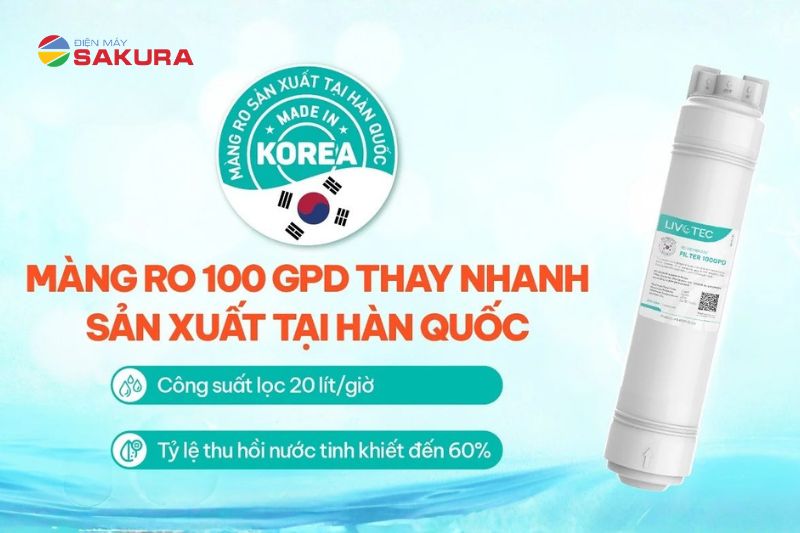 M&agrave;ng RO thay nhanh H&agrave;n Quốc