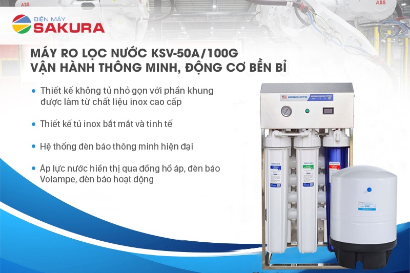 Kosovota Pro KSV-50A/100G có thiết kế tối ưu