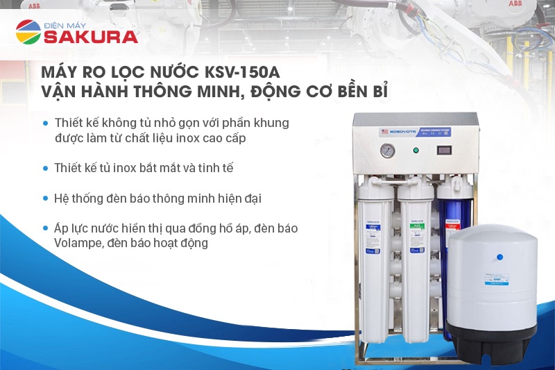 Kosovota Pro KSV-150A được trang bị thêm các tính năng thông minh