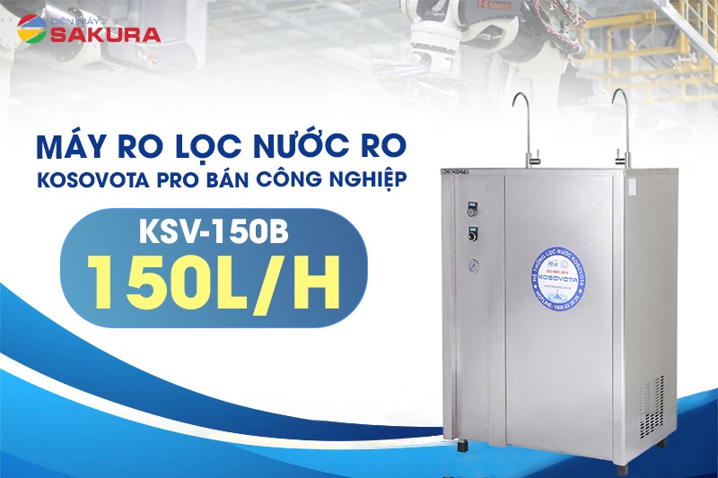 Máy lọc bán công nghiệp RO Kosovota KSV-150B công suất 150L/H