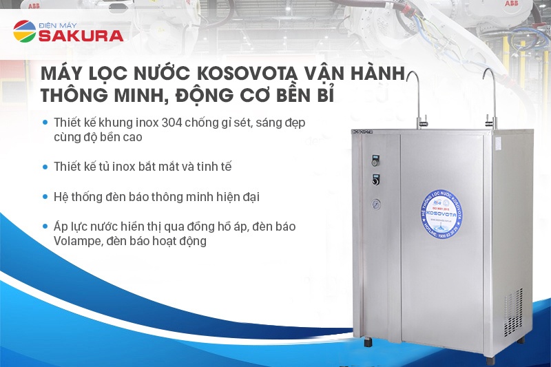 Máy bán công nghiệp Kosovota KSV-150B được trang bị nhiều tính năng thông minh