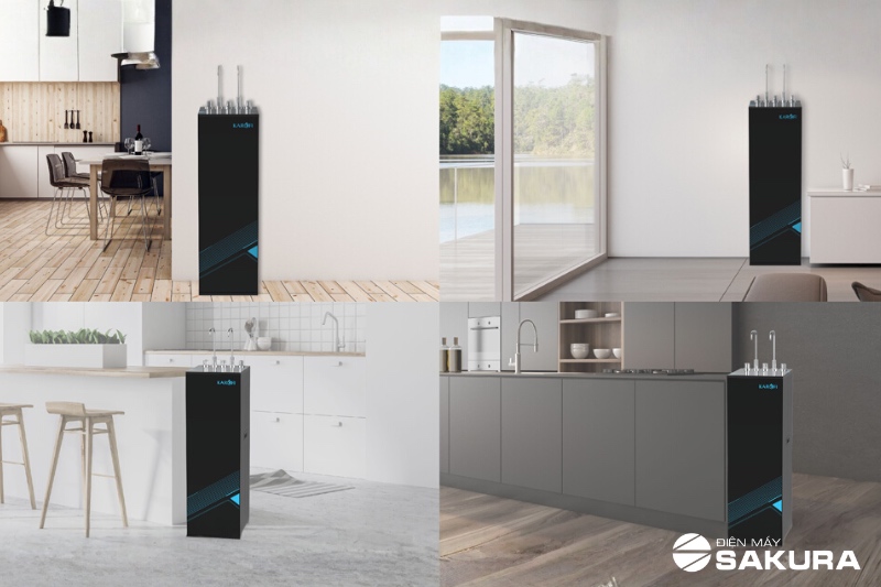 M&aacute;y lọc nước n&oacute;ng lạnh Karofi KAD-L68 thiết kế đẳng cấp, sang trọng