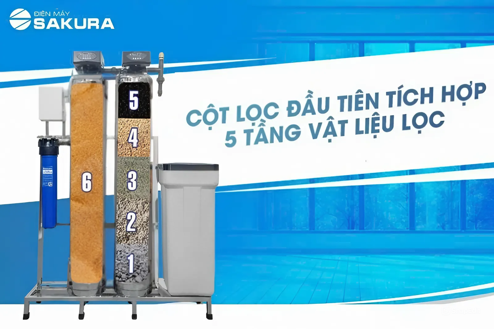Hệ thống lọc nước sinh hoạt SKT212I