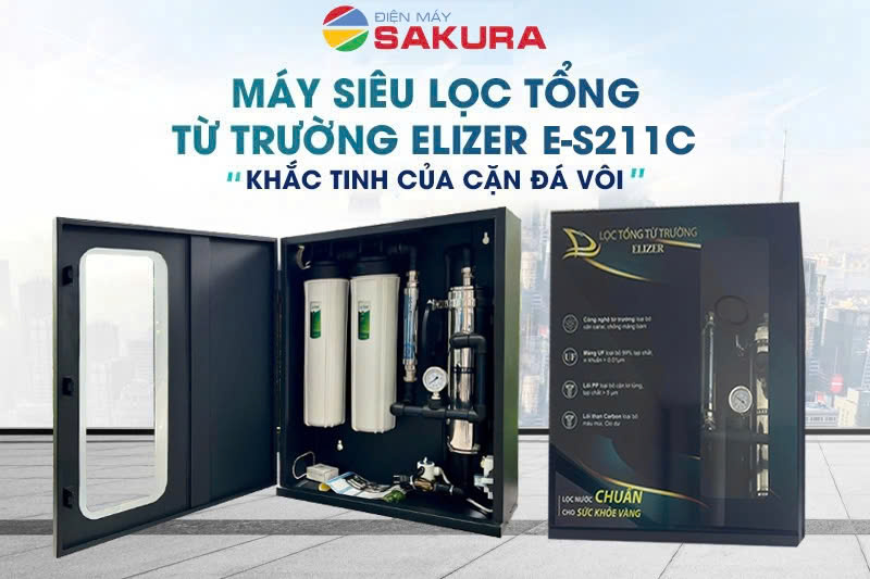 Máy siêu lọc tổng từ trường Elizer E-S211C