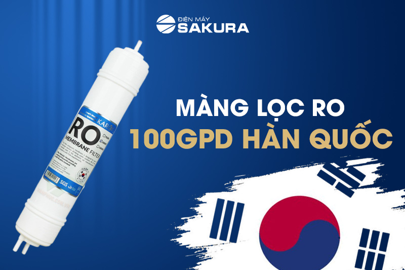 Màng lọc nước RO 100GPD nhập khẩu Hàn Quốc