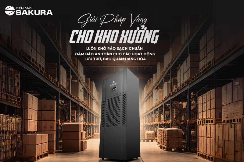 Ứng dụng của máy hút ẩm trong các hoạt động đời sống