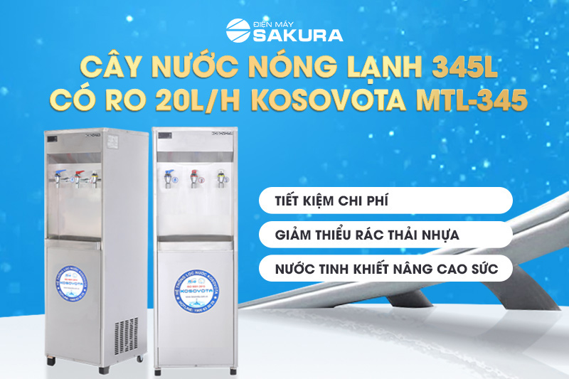 Cây nước nóng lạnh mang lại lợi ích ngoài mong đợi 