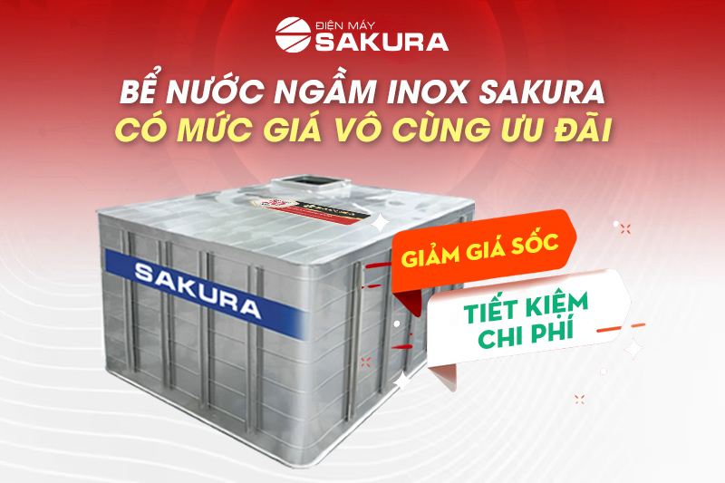 Bể ngầm Sakura giá tốt, chất lượng