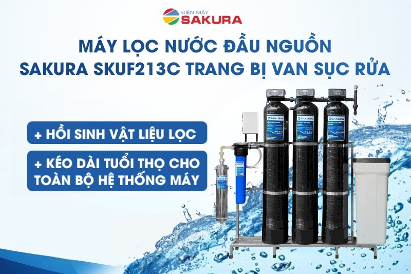 Van sục rửa tự động giúp hồi sinh vật liệu