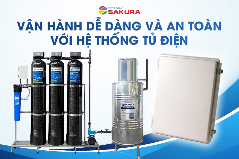 Vận hành dễ dàng và an toàn với hệ thống tủ điện