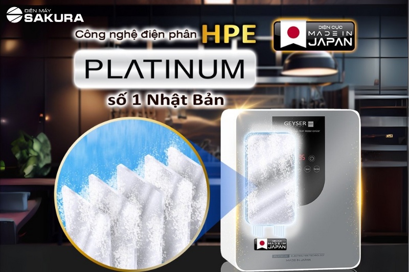 Công nghệ điện cực HPE - Giúp tiết kiệm điện năng, tăng cường hiệu suất