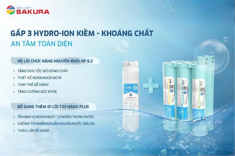 Hệ l&otilde;i chức năng HP 6.2 bổ sung th&ecirc;m l&otilde;i T33 Nano Plus