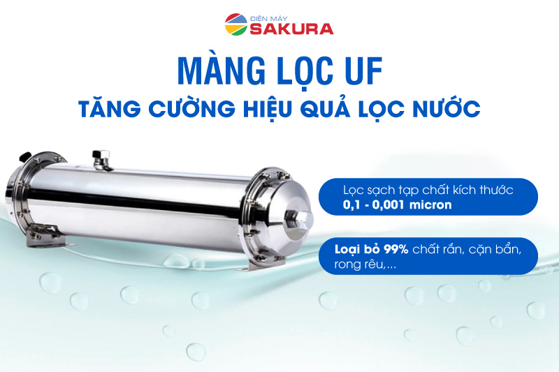 M&agrave;ng UF tăng cường hiệu quả lọc nước