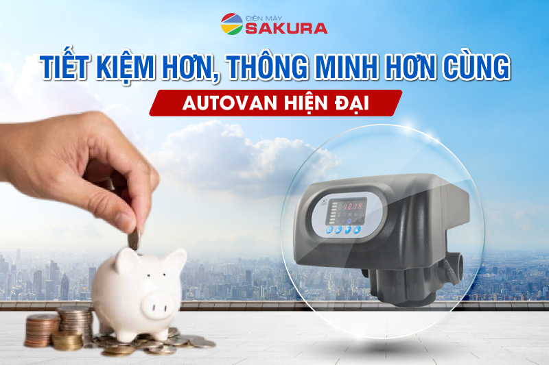 Autovan hiện đại, vận h&agrave;nh tự động th&ocirc;ng minh