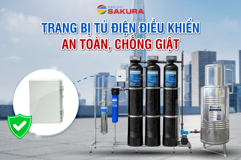 Tủ điện điều khiển an to&agrave;n, tiện lợi
