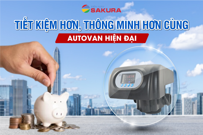 Hệ thống autovan hiện đại, th&ocirc;ng minh