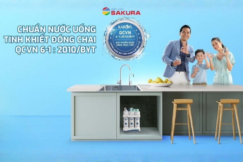M&aacute;y lọc nước để gầm KAQ-U05 Pro đảm bảo nước uống đạt chuẩn