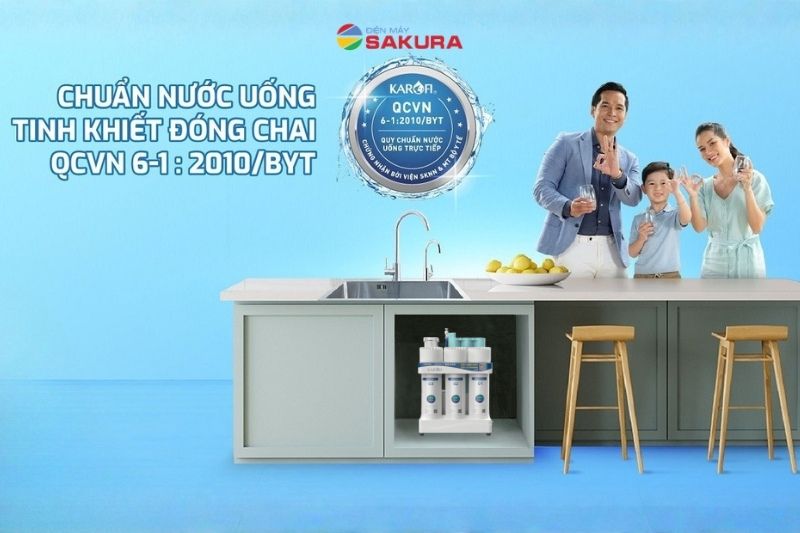 M&aacute;y lọc nước để gầm KAQ-U05 Pro đảm bảo nước uống đạt chuẩn