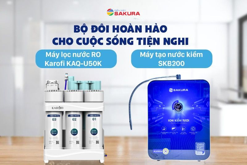 Trải nghiệm sự ho&agrave;n hảo c&ugrave;ng bộ đ&ocirc;i chất lượng U50K v&agrave; SKB200