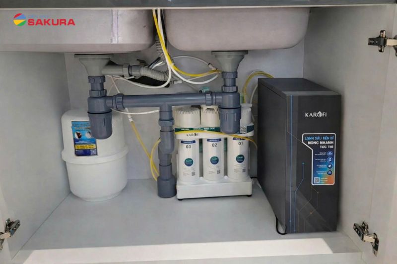 Thực tế lắp đặt combo KAQ-U50K & KAO-T90