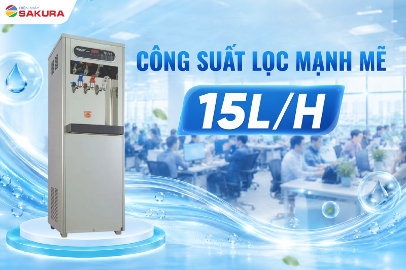 Haohsing HM-1687 với công suất lọc mạnh mẽ