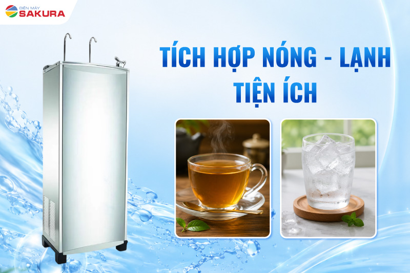 Haohsing HM-5001 t&iacute;ch hợp n&oacute;ng - lạnh tiện &iacute;ch