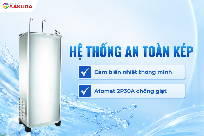 Haohsing HM-5002 sở hữu hệ thống an to&agrave;n k&eacute;p