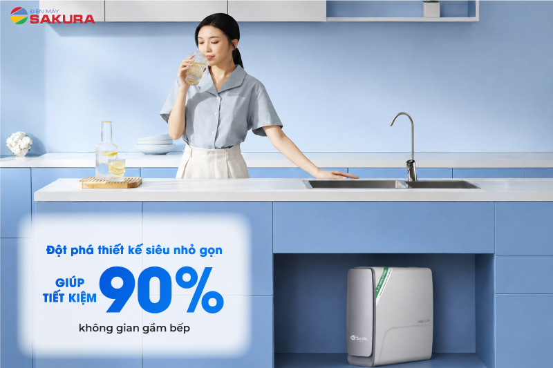 Đột ph&aacute; thiết kế si&ecirc;u nhỏ gọn gi&uacute;p tiết kiệm 90% kh&ocirc;ng gian gầm bếp