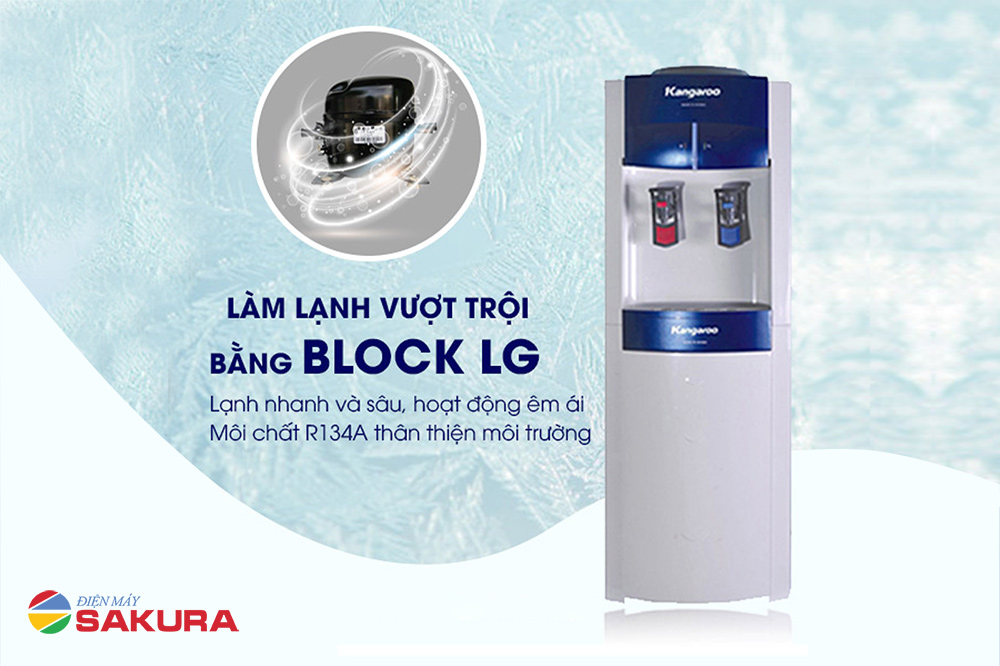 Công nghệ làm lạnh block LG Kangaroo KG43