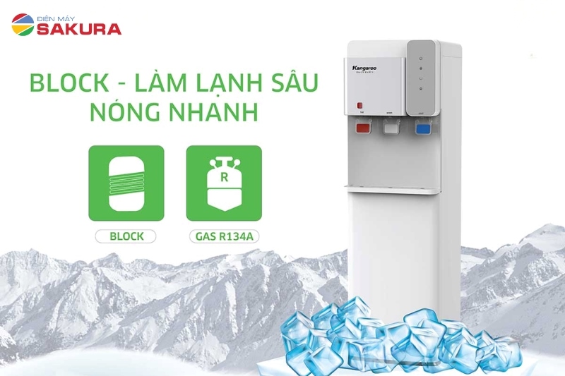 Ứng dụng c&ocirc;ng nghệ l&agrave;m lạnh Block ti&ecirc;n tiến h&agrave;ng đầu