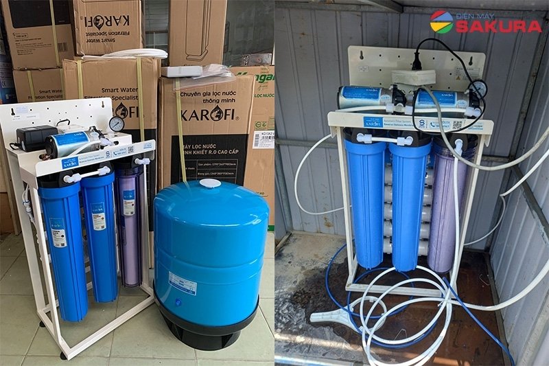 Một số hình ảnh thực tế về Máy lọc nước RO Karofi KT-KB30