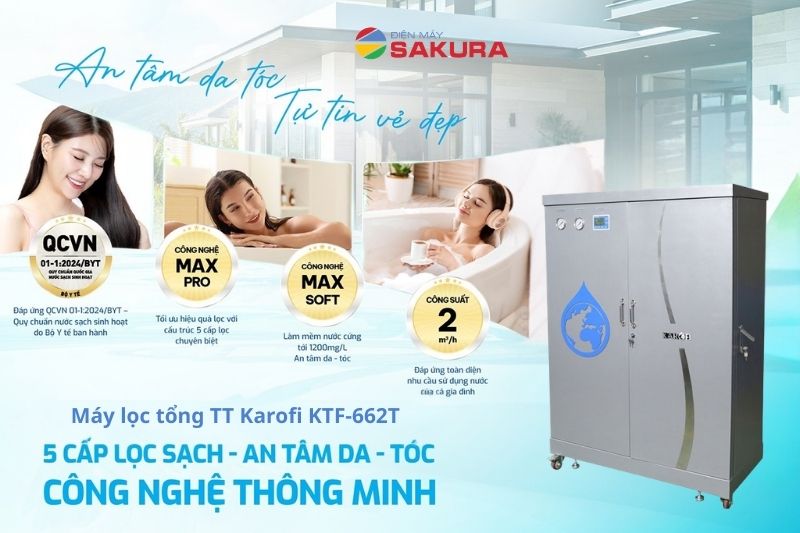 Đ&aacute;nh gi&aacute; m&aacute;y lọc t&ocirc;̉ng Karofi KTF-662T