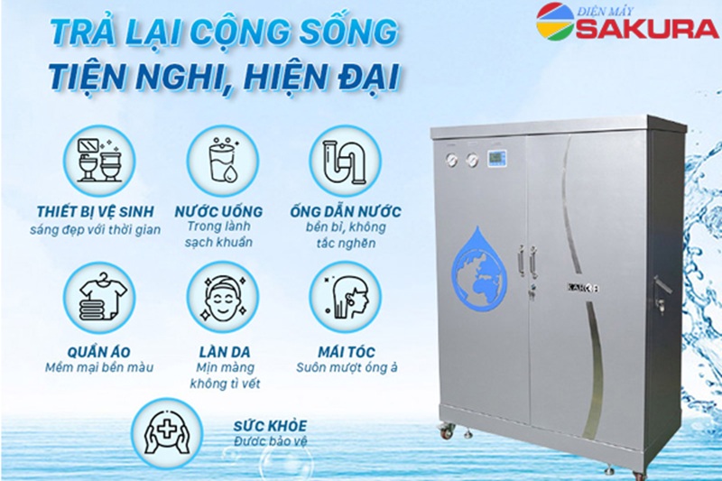 Tiện ích của máy lọc tổng đầu nguồn Karofi KTF 662