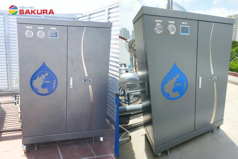 Lắp đặt thực tế lọc tổng Karofi KTF-662T