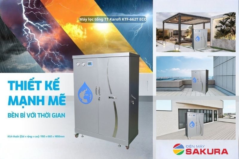 T&igrave;m hiểu về lọc tổng đầu nguồn Karofi KTF-662T ECO
