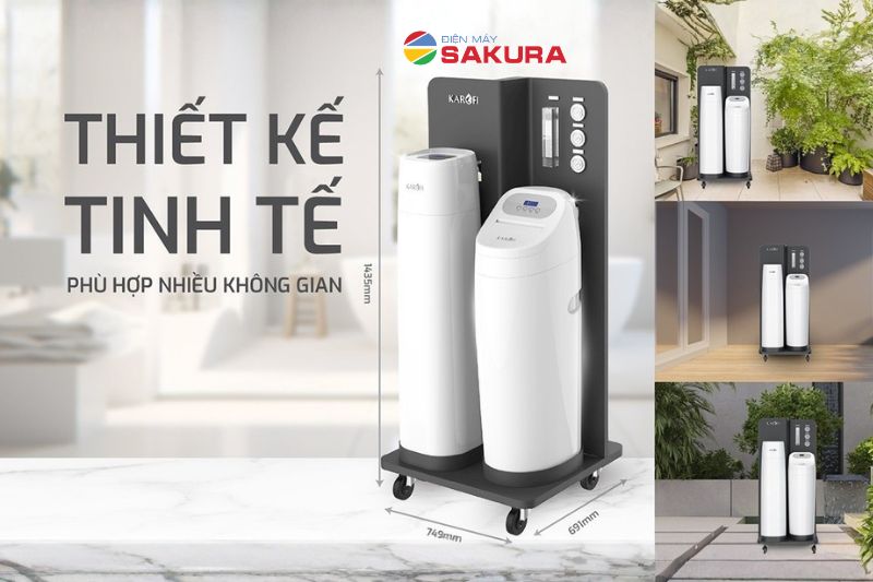 Hệ thống lọc tổng đầu nguồn Karofi WHF-E666T