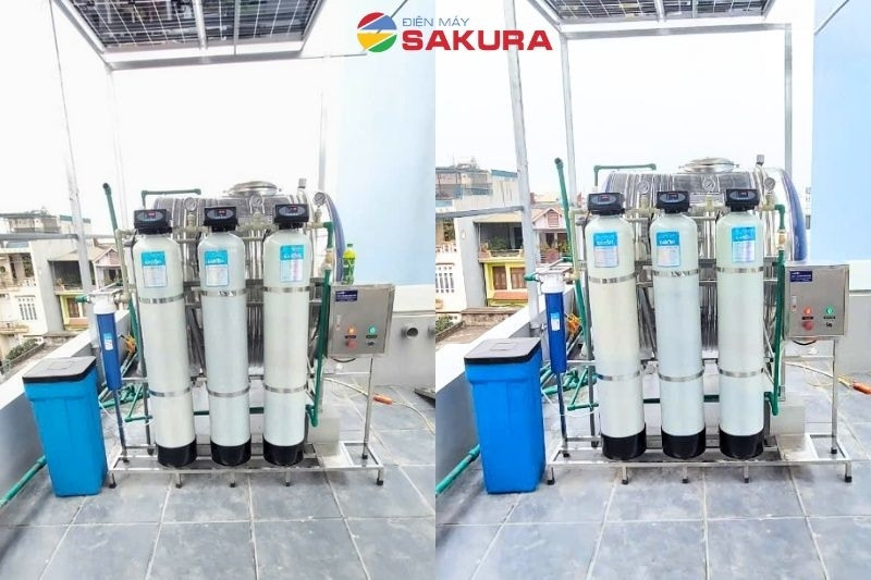 Thực tế lắp đặt hệ thống lọc tổng Karofi KTF-333CT
