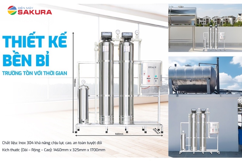 Hệ thống lọc tổng Karofi KTF-332IT với thiết kế tinh gọn