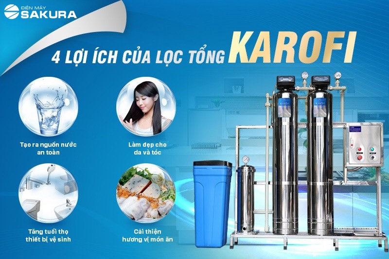 Lợi ích của lọc tổng Karofi KTF 332I