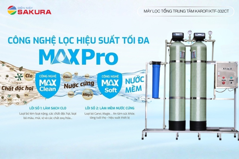 Ưu điểm vượt trội của lọc tổng đầu nguồn Karofi KTF-332CT