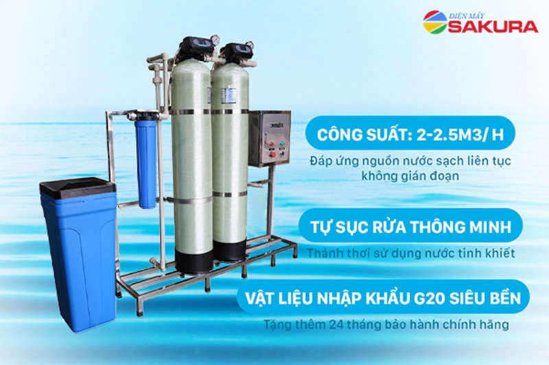 Công suất ấn tượng lọc tổng KTF 332C