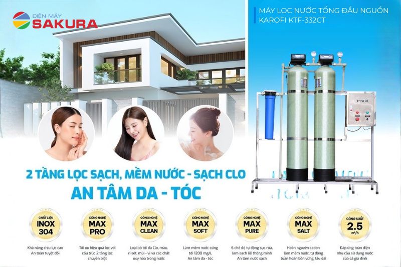T&igrave;m hiểu h&ecirc;̣ th&ocirc;́ng lọc nước tổng Karofi KTF-332CT