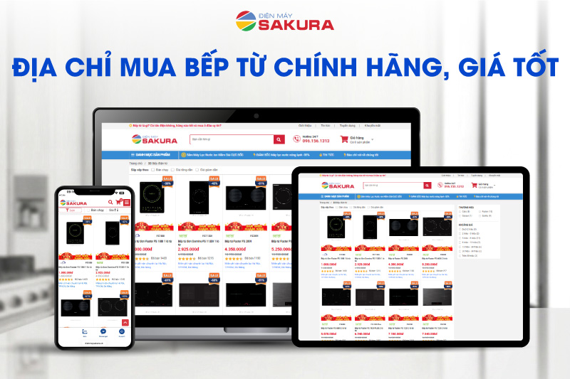 Địa chỉ mua bếp từ Faster ch&iacute;nh h&atilde;ng, gi&aacute; tốt