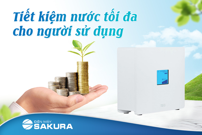 Trim Ion Neo tiết kiệm nước tối đa cho người sử dụng