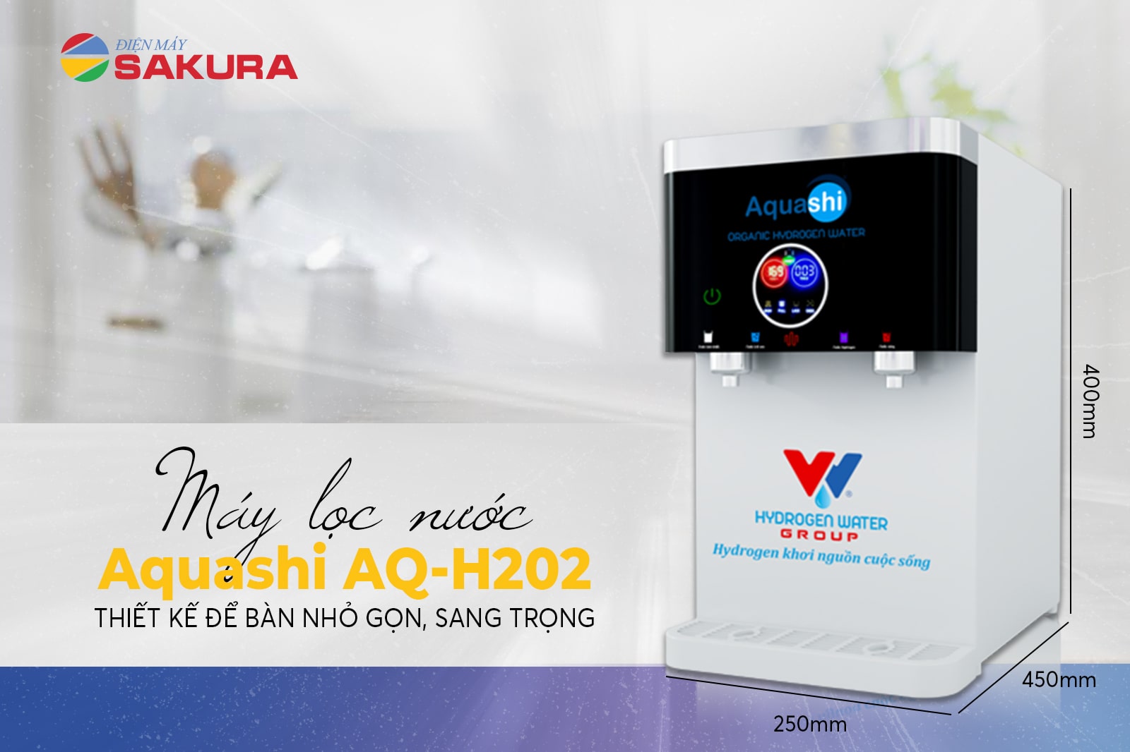 Máy lọc nước Aquashi AQ-H203