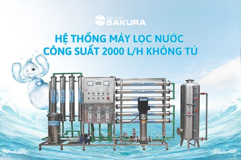 Hệ thống lọc nước tổng RO KCN-2.000