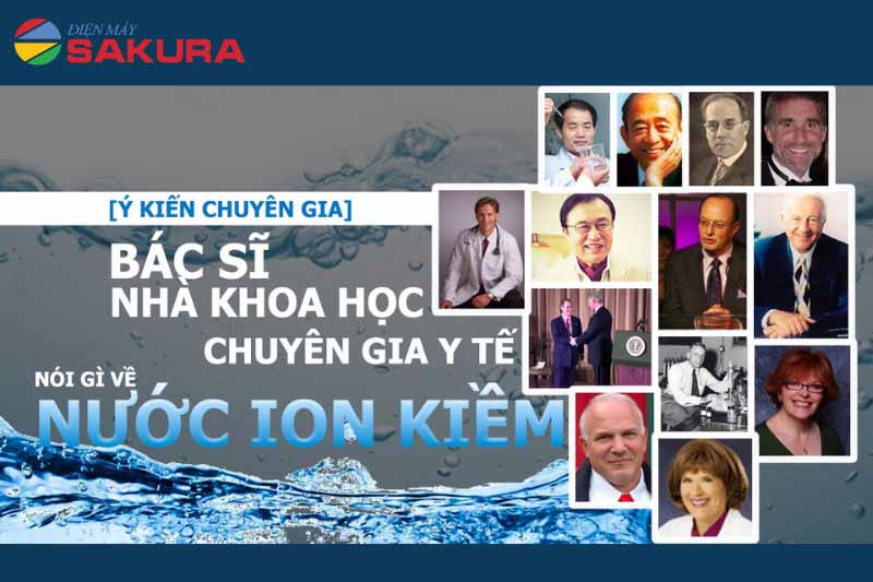 Các chuyên gia nói gì về nước ion kiềm Kangen?