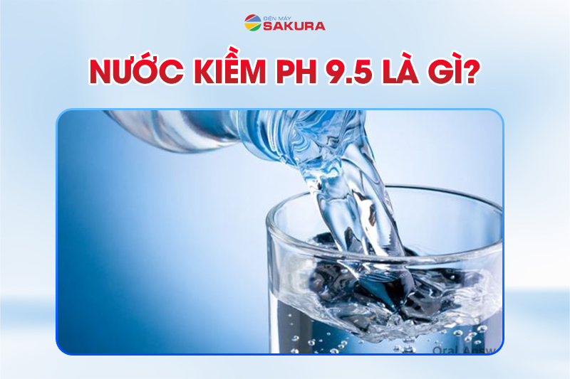 Nước kiềm pH 9.5 là gì?